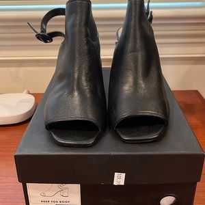 Peep Toe Boot